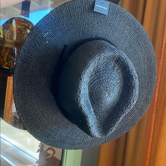 Universal Thread Black Wide-Brim Fedora Hat - Picture 3 of 7